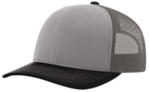 Richardson 112 Twill Mesh Snapback Trucker Caps (EMBROIDERY AVAILABLE) - AtlanticCoastSports