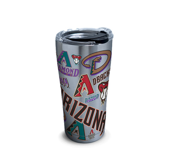 Tervis MLB® Arizona Diamondbacks™ Genuine Stainless Steel With Hammer Lid - AtlanticCoastSports