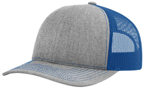 Richardson 112 Twill Mesh Snapback Trucker Caps (EMBROIDERY AVAILABLE) - AtlanticCoastSports