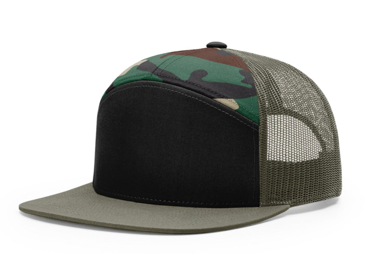 Richardson 168 | 7 PANEL TRUCKER (Embroidery Available ...