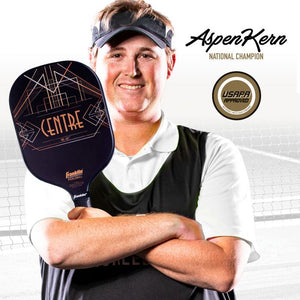 ASPEN KERN CENTRE Carbon Fiber Pickleball Paddle - AtlanticCoastSports