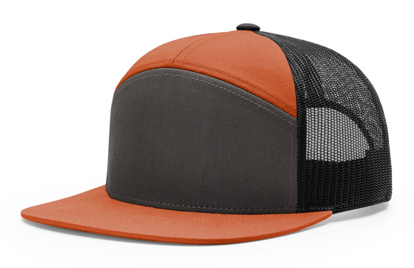 Richardson 168 | 7 PANEL TRUCKER (Embroidery Available ...