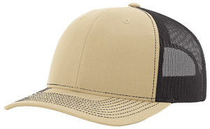 Richardson 112 Twill Mesh Snapback Trucker Caps (EMBROIDERY AVAILABLE) - AtlanticCoastSports