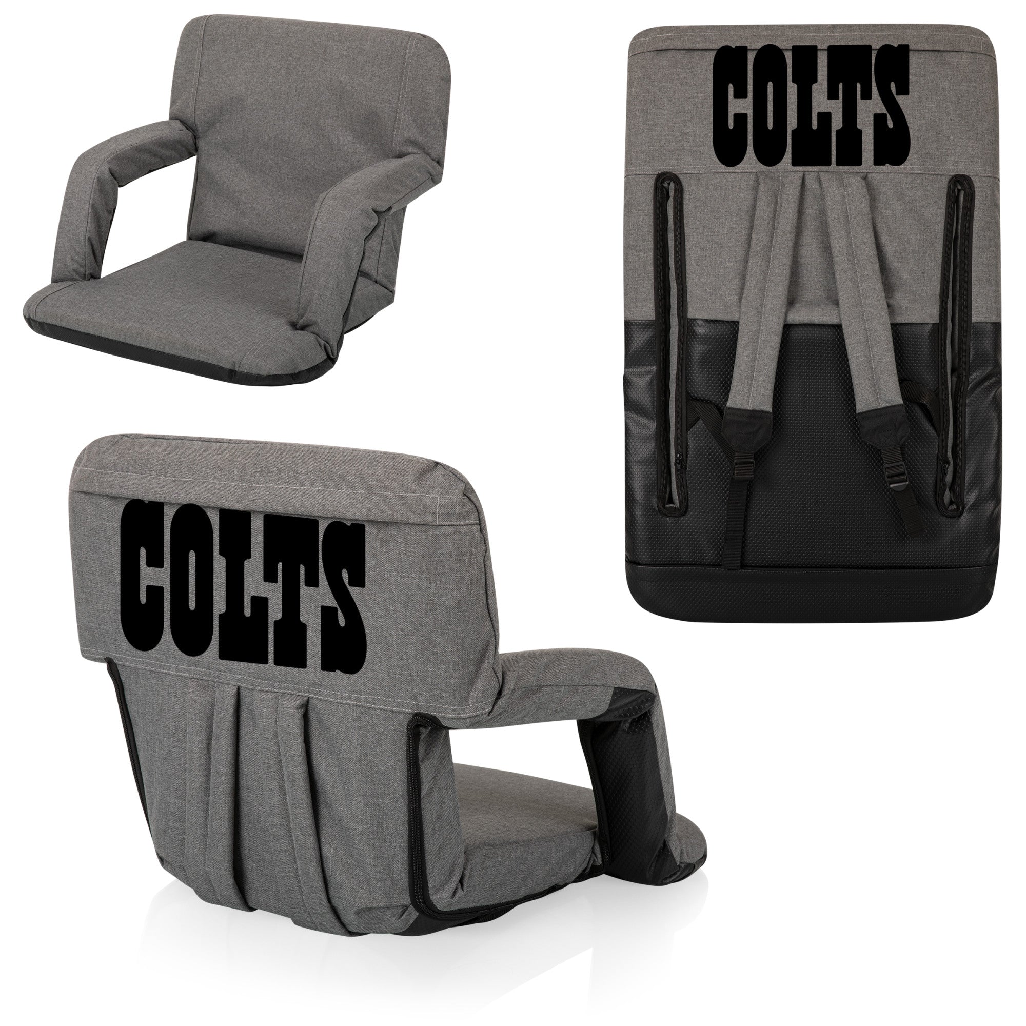 Indianapolis Colts Ventura Portable Reclining Stadium Seat - AtlanticCoastSports