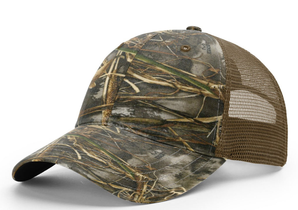 Richardson 111P Garment Wash Printed Trucker - AtlanticCoastSports