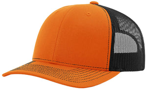 Richardson 112 Twill Mesh Snapback Trucker Caps (EMBROIDERY AVAILABLE) - AtlanticCoastSports