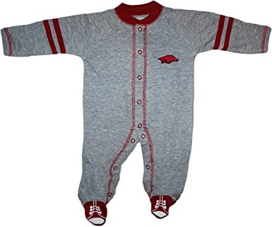 Arkansas Razorbacks  Sports Shoe Footed Romper - AtlanticCoastSports