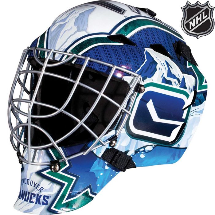 Vancouver Canucks Franklin GFM 1500: NHL® Team Goalie  Helmet - AtlanticCoastSports