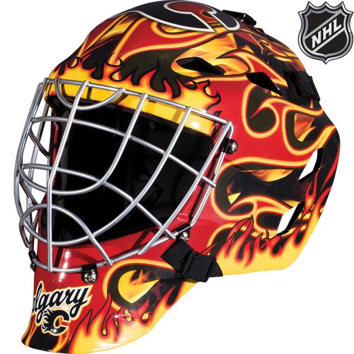 Calgary Flames Franklin GFM 1500: NHL® Team Goalie  Helmet - AtlanticCoastSports