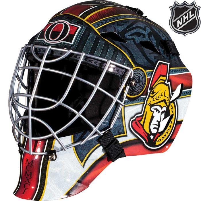 Ottawa Senators  Franklin GFM 1500: NHL® Team Goalie  Helmet - AtlanticCoastSports