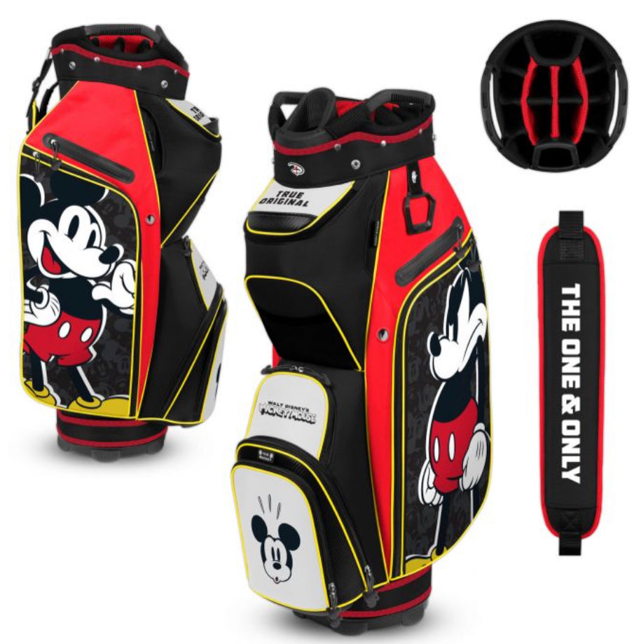 MICKEY MOUSE / DISNEY GOLF THE ONE & ONLY GOLF BAG -THE BUCKET CART BAG MICKEY MOUSE - AtlanticCoastSports