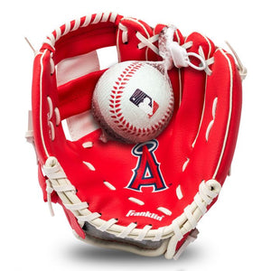 Los Angeles Angels  MLB® Team Glove and Ball Set - AtlanticCoastSports