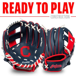 Cleveland Indians MLB® Team Glove and Ball Set - AtlanticCoastSports