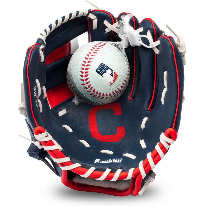 Cleveland Indians MLB® Team Glove and Ball Set - AtlanticCoastSports