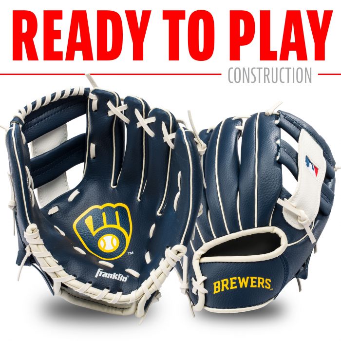 Milwaukee Brewers  MLB® Team Glove and Ball Set - AtlanticCoastSports