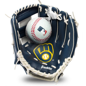 Milwaukee Brewers  MLB® Team Glove and Ball Set - AtlanticCoastSports