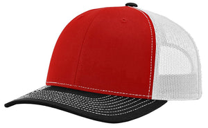 Richardson 112 Twill Mesh Snapback Trucker Caps (EMBROIDERY AVAILABLE) - AtlanticCoastSports