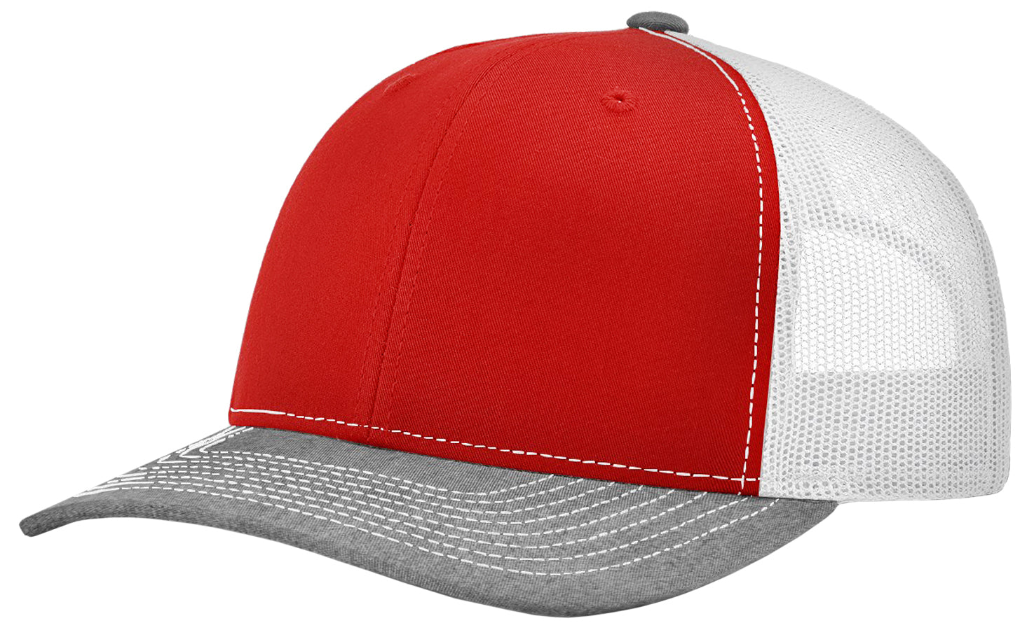 Richardson 112 Twill Mesh Snapback Trucker Caps (EMBROIDERY AVAILABLE) - AtlanticCoastSports