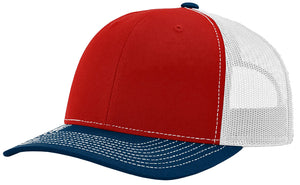 Richardson 112 Twill Mesh Snapback Trucker Caps (EMBROIDERY AVAILABLE) - AtlanticCoastSports