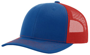 Richardson 112 Twill Mesh Snapback Trucker Caps (EMBROIDERY AVAILABLE) - AtlanticCoastSports