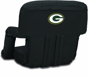 Green Bay Packers Ventura Portable Reclining Stadium Seat - AtlanticCoastSports