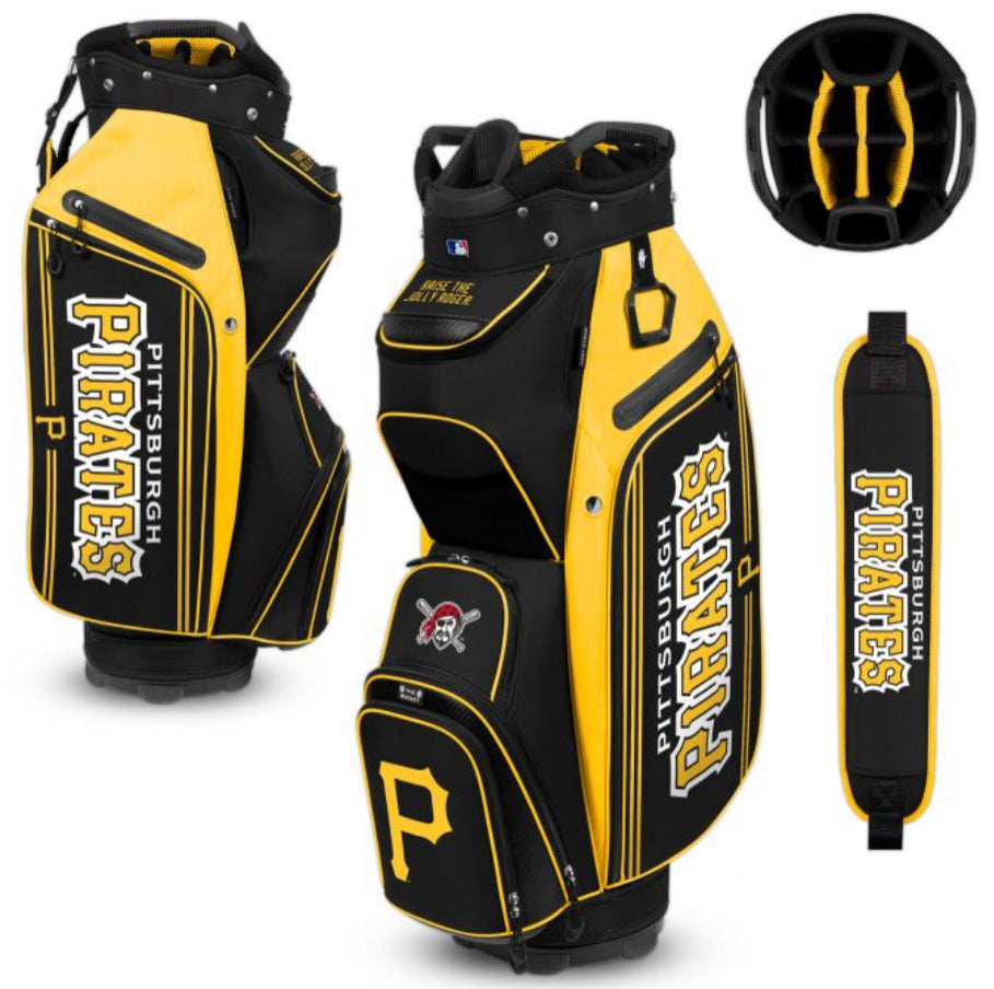 Pittsburgh Pirates Cooler Cart Bag 3 Free Shipping - AtlanticCoastSports