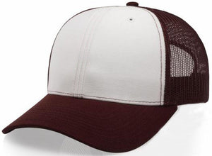 Richardson 112 Twill Mesh Snapback Trucker Caps (EMBROIDERY AVAILABLE) - AtlanticCoastSports