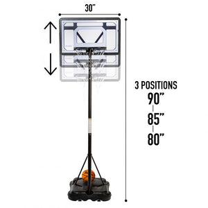 30" Portable Basketball Hoop - AtlanticCoastSports