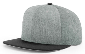 Richardson 510 | WOOL Flat Bill Snapback - AtlanticCoastSports