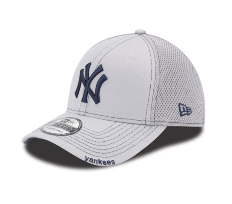 New York Yankees  New Era  Grey Neo 3930 Hat - AtlanticCoastSports