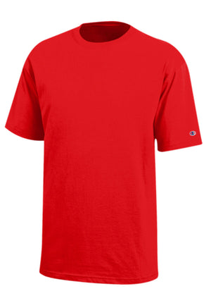 Champion Cotton Short Sleeve Tee Printed Full Color with your Team or Business Logo - AtlanticCoastSports