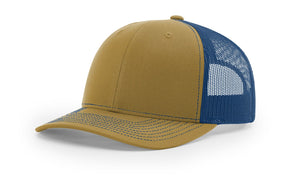 Richardson 112 Twill Mesh Snapback Trucker Caps