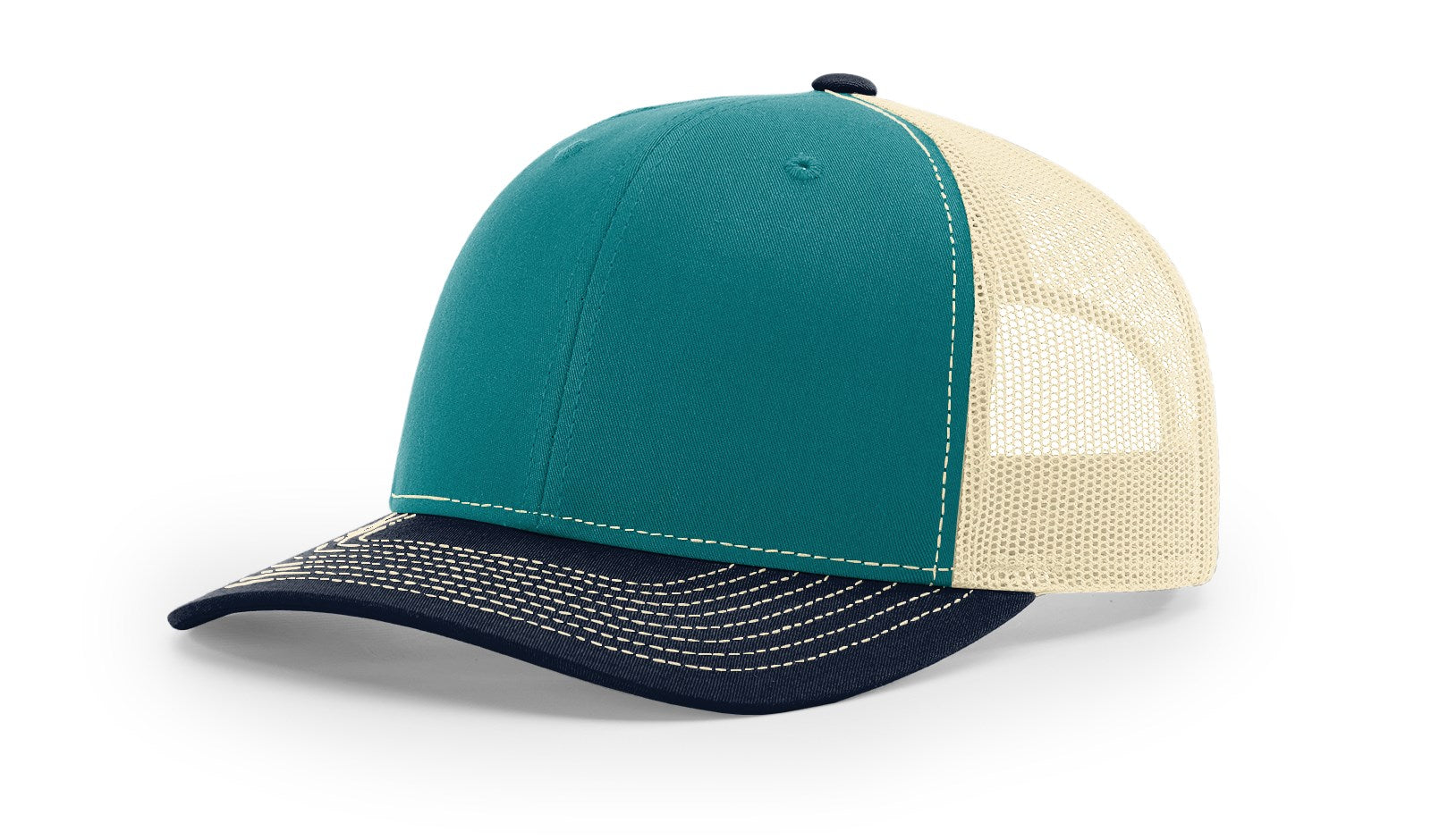 Richardson 112 Twill Mesh Snapback Trucker Caps