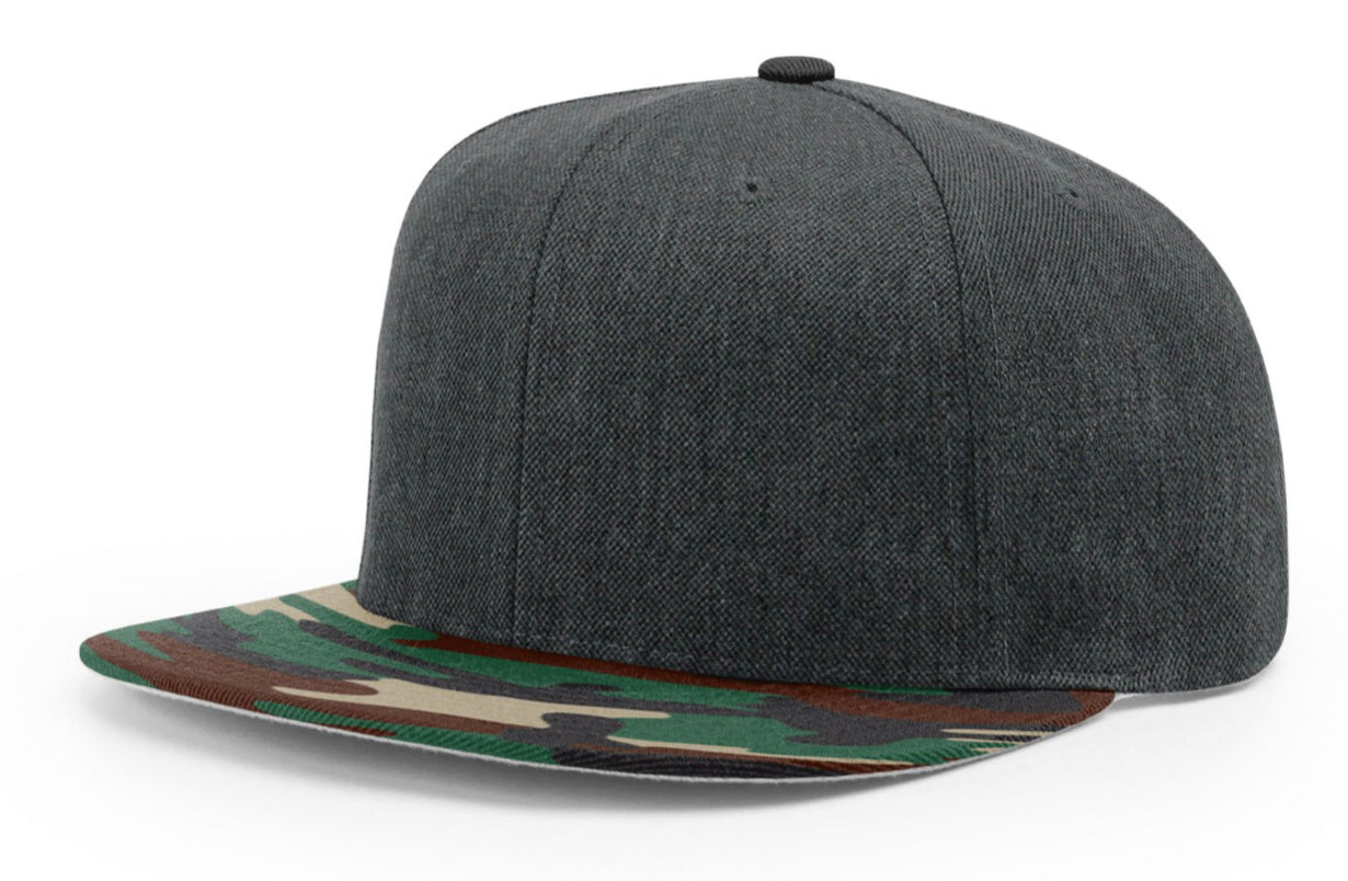 Richardson 510 | WOOL Flat Bill Snapback - AtlanticCoastSports