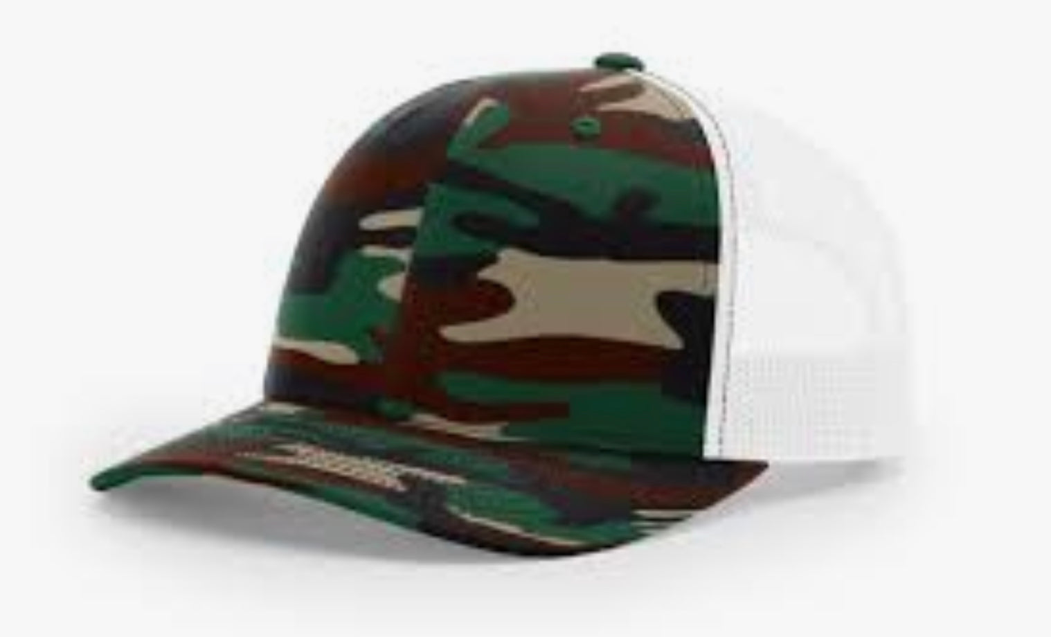 Richardson 112P Printed Trucker Snap Back 50 Colors (embroidery available) - AtlanticCoastSports