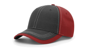 Richardson 275 Charcoal Front W/ Contrast Stitching (embroidery available) - AtlanticCoastSports