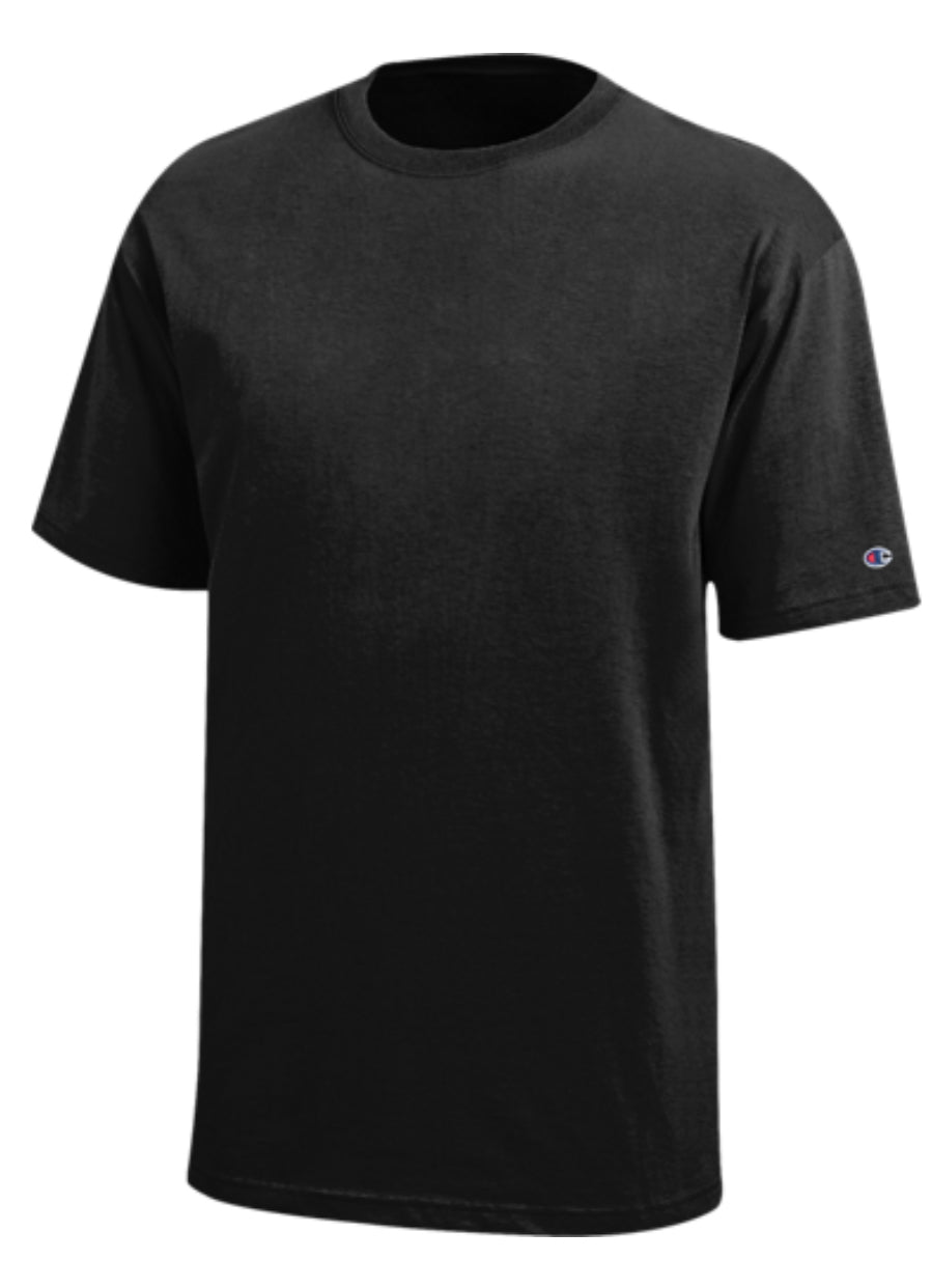 Champion Cotton Short Sleeve Tee Printed Full Color with your Team or Business Logo - AtlanticCoastSports