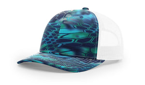 Richardson 112P Printed Trucker Snap Back 50 Colors (embroidery available) - AtlanticCoastSports