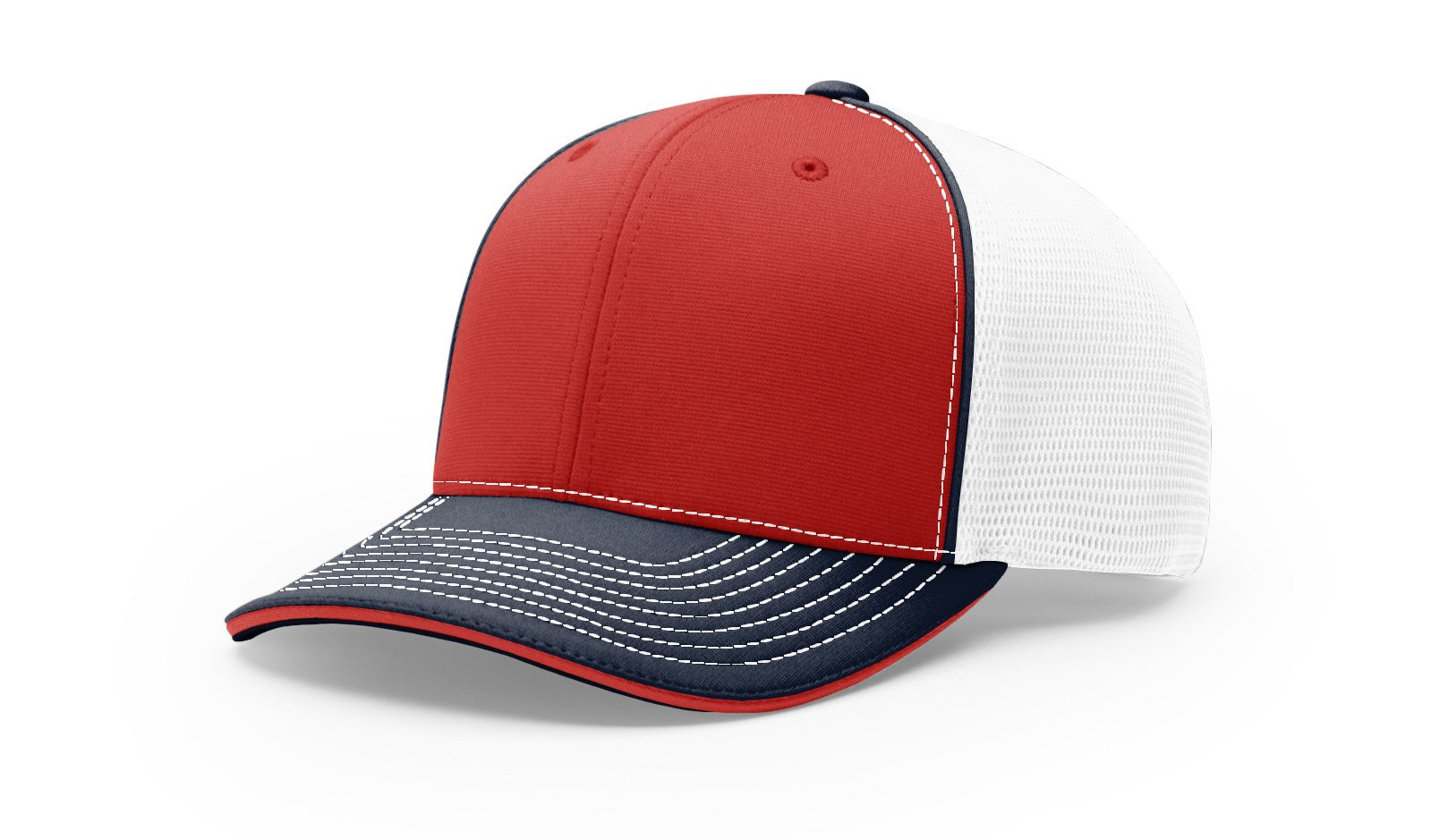 Richardson 172 Sport Mesh R-FLEX 12 red Colors Embroidery Available - AtlanticCoastSports