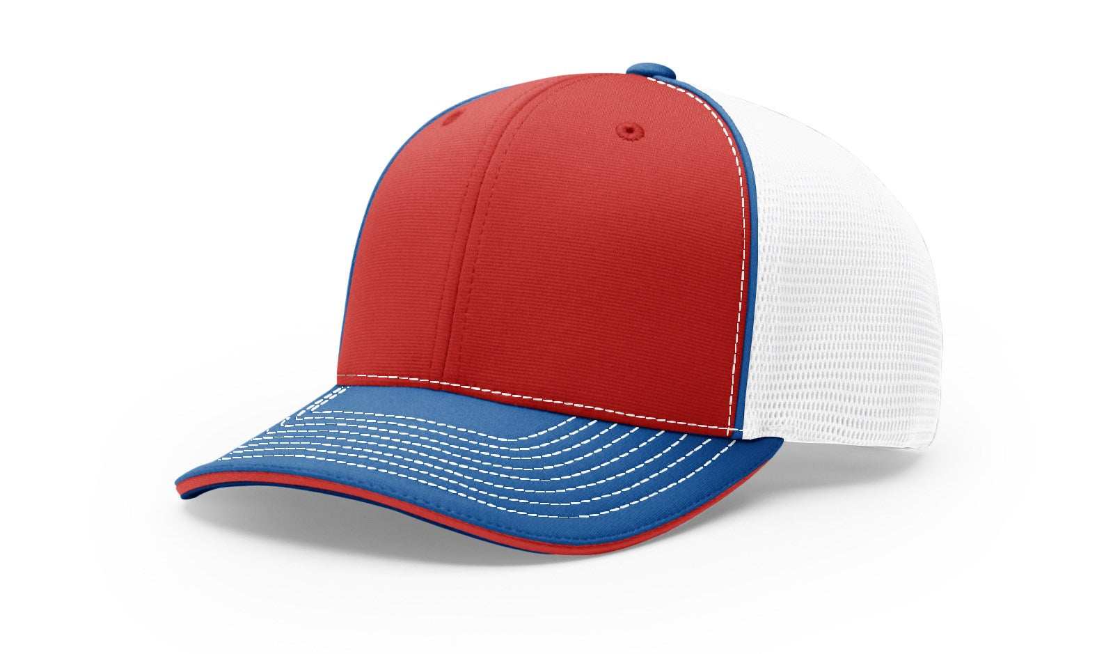 Richardson 172 Sport Mesh R-FLEX 12 red Colors Embroidery Available - AtlanticCoastSports