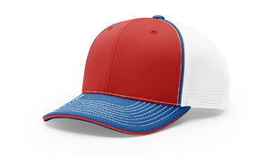 Richardson 172 Sport Mesh R-FLEX 12 red Colors Embroidery Available - AtlanticCoastSports