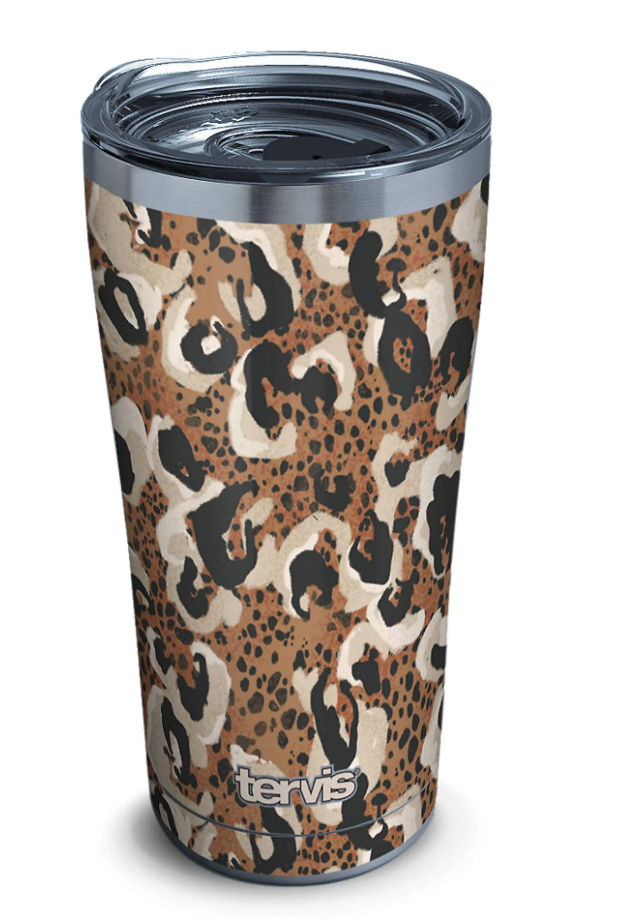Spotted Jaguar Stainless Steel With Slider Lid - AtlanticCoastSports