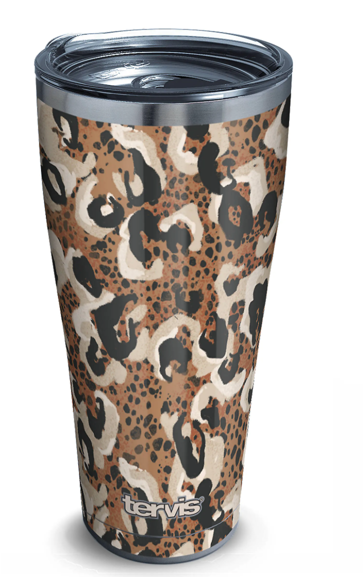 Spotted Jaguar Stainless Steel With Slider Lid - AtlanticCoastSports