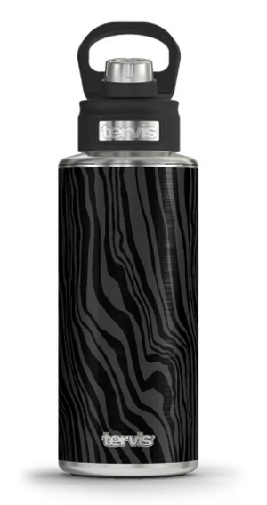 Midnight Tiger Stainless Steel Wide Mouth Bottle with Deluxe Spout Lid - AtlanticCoastSports