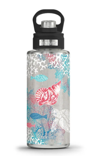 Ocean Life Dive Stainless Steel Wide Mouth Bottle with Deluxe Spout Lid - AtlanticCoastSports