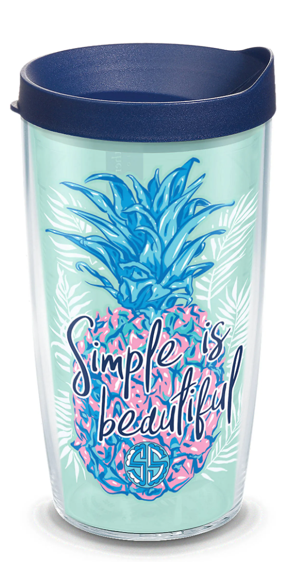 Simply Southern® - Simple Is Beautiful Simply Southern Wrap With Travel Lid - AtlanticCoastSports
