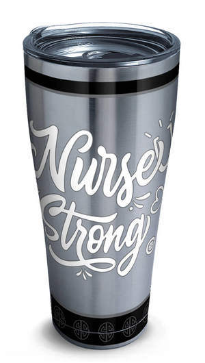 Simply Southern® - Nurse Strong Simply Southern Stainless Steel With Slider Lid - AtlanticCoastSports