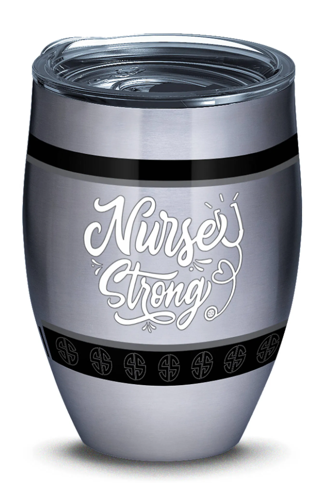 Simply Southern® - Nurse Strong Simply Southern Stainless Steel With Slider Lid - AtlanticCoastSports