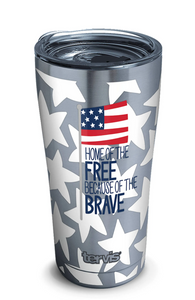 Coton Colors™ - Home of the Free Coton Colors Stainless Steel With Slider Lid - AtlanticCoastSports