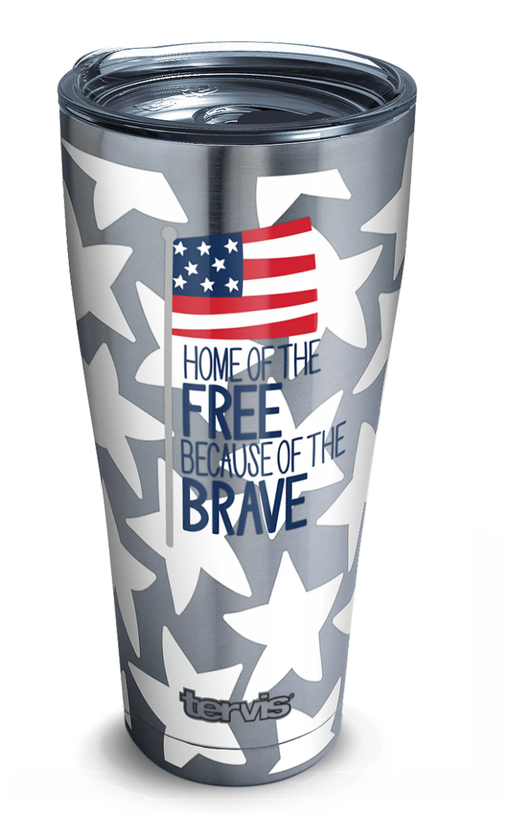 Coton Colors™ - Home of the Free Coton Colors Stainless Steel With Slider Lid - AtlanticCoastSports